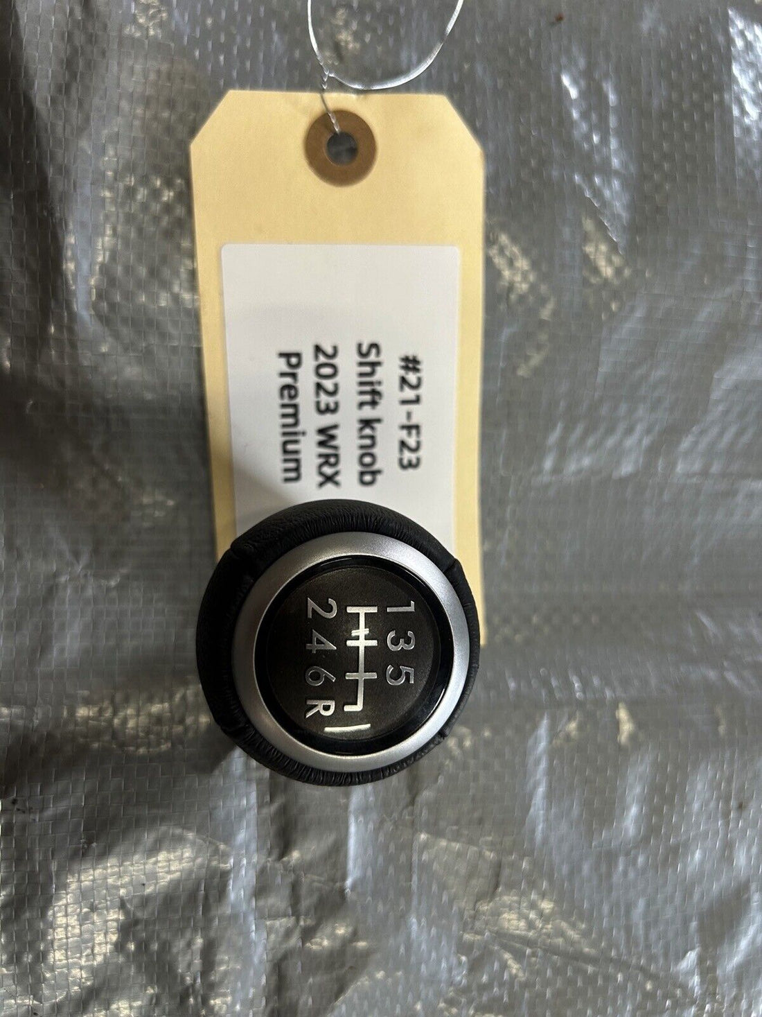 2023 Subaru WRX Premium Manual Shift Knob image 0