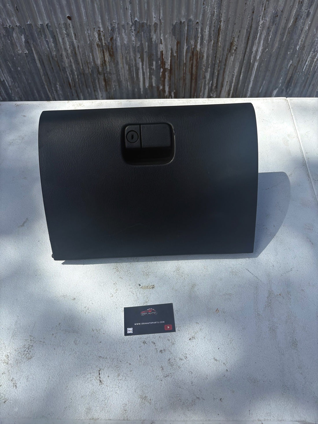 1999-2005 Mazda Miata NB OEM Black Glove Box With Latch Handle 