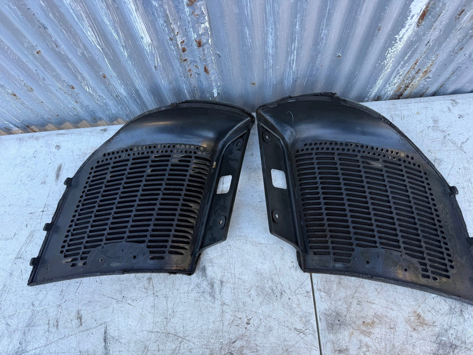 1989-1990 Honda CRX SI rear speaker covers L&R