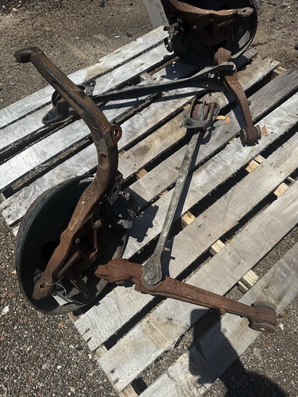 2001 Honda prelude rear knuckle assembly L & R