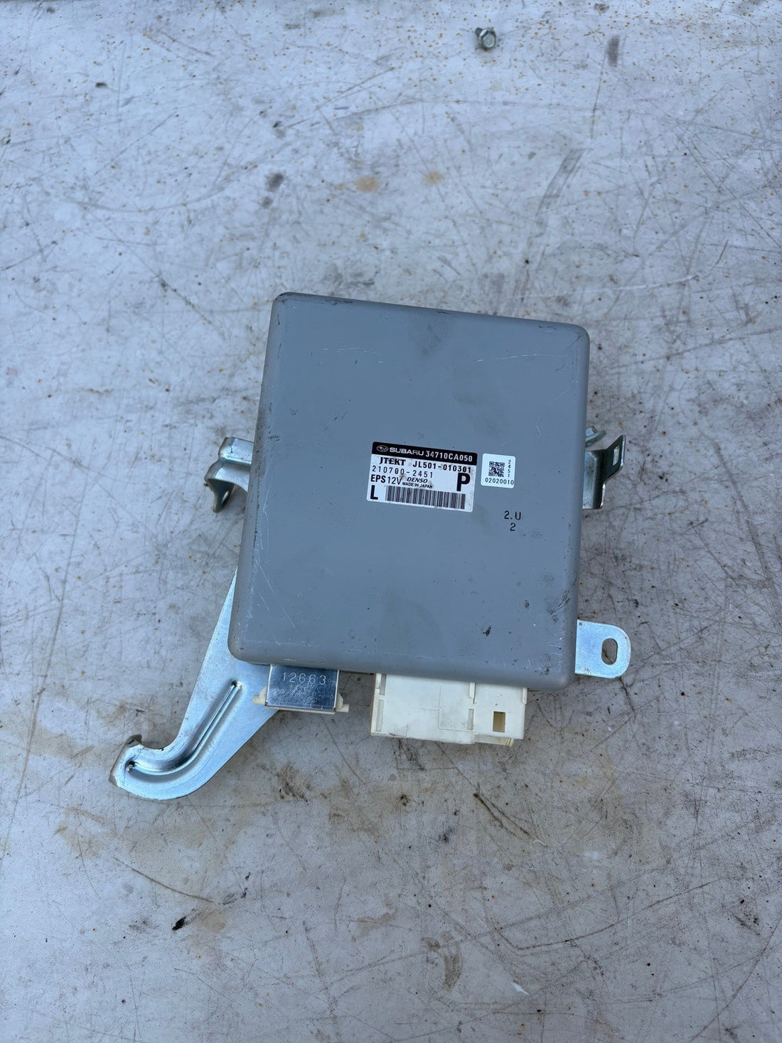 2017 Subaru BRZ FRS Power Steering Module Serial : 34710CA050 OEM 13-19