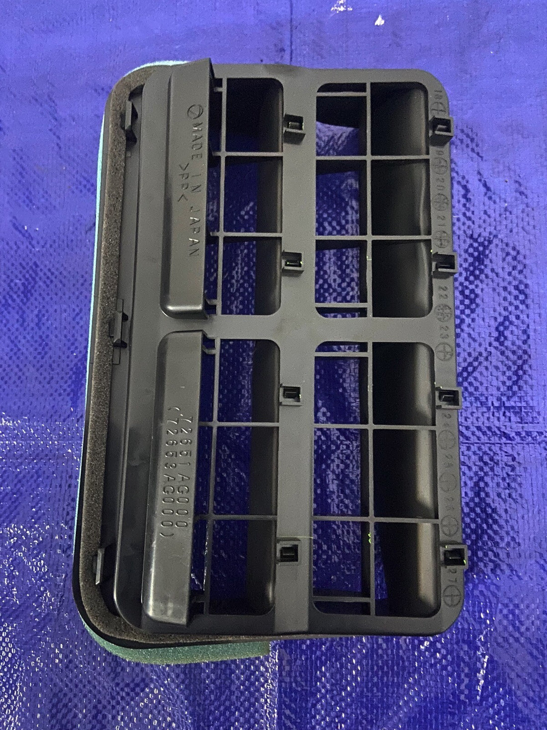 2022-2023 Subaru WRX Passenger trunk quarter pressure vent 