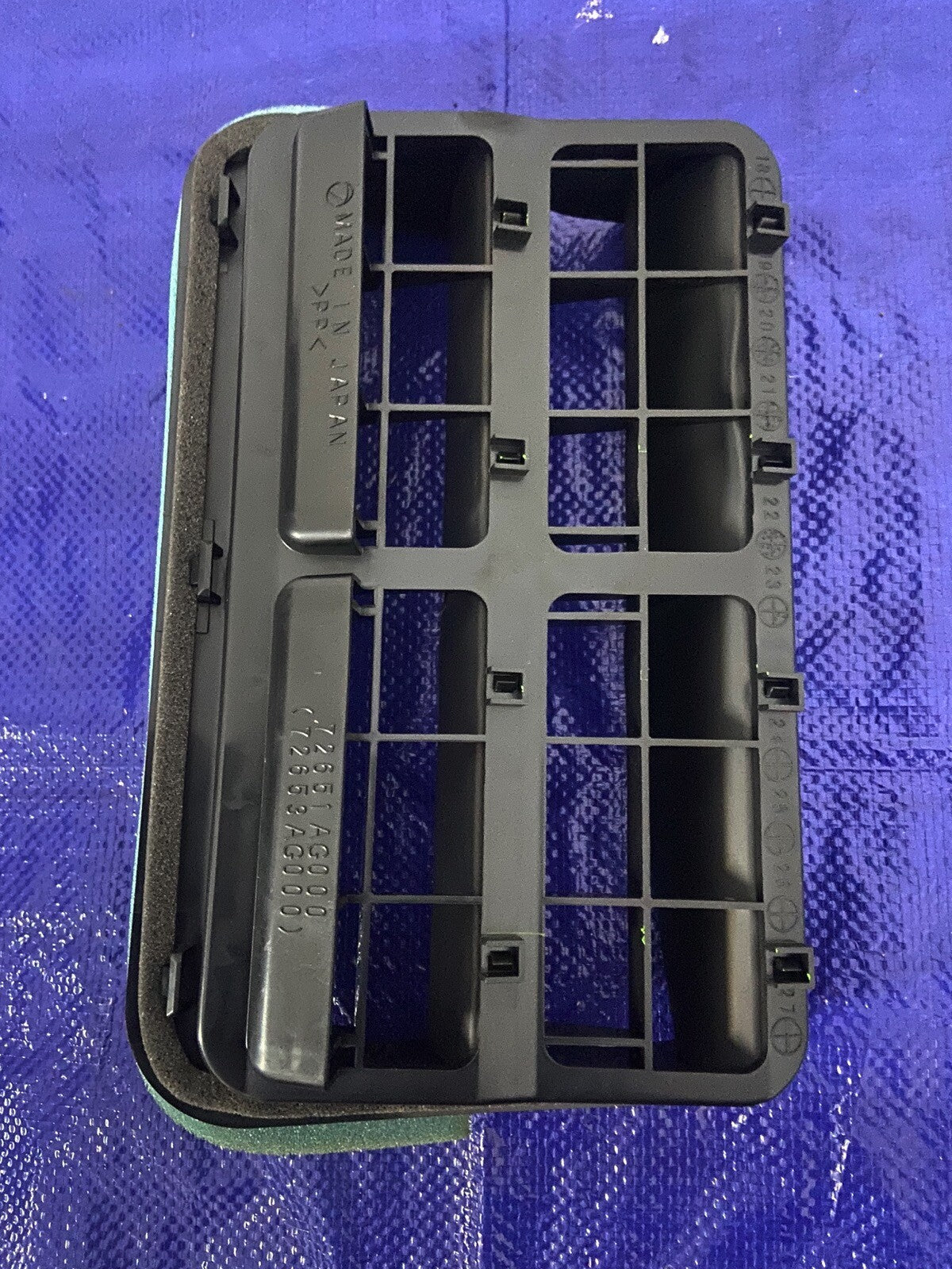 2022-2023 Subaru WRX Passenger trunk quarter pressure vent 