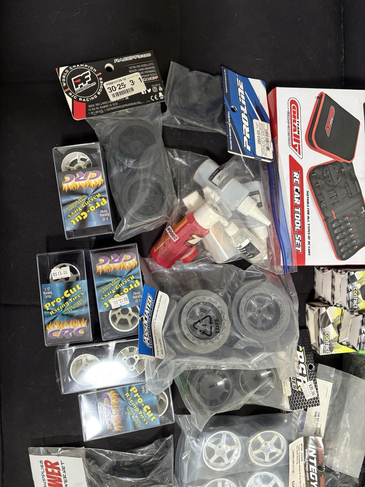 *BIG LOT* of Assorted Misc RC Car Parts, Tamiya, Xpress, And More