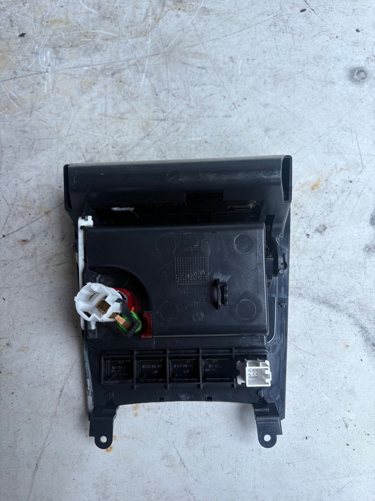2010-2014 Volkswagen Golf GTI MK6 Center Console Cubby Pocket