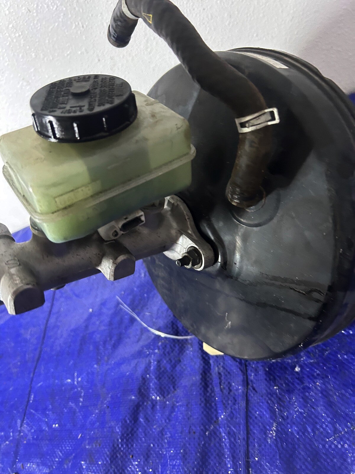 04 Nissan 350z Brake Booster Master Cylinder M/T 