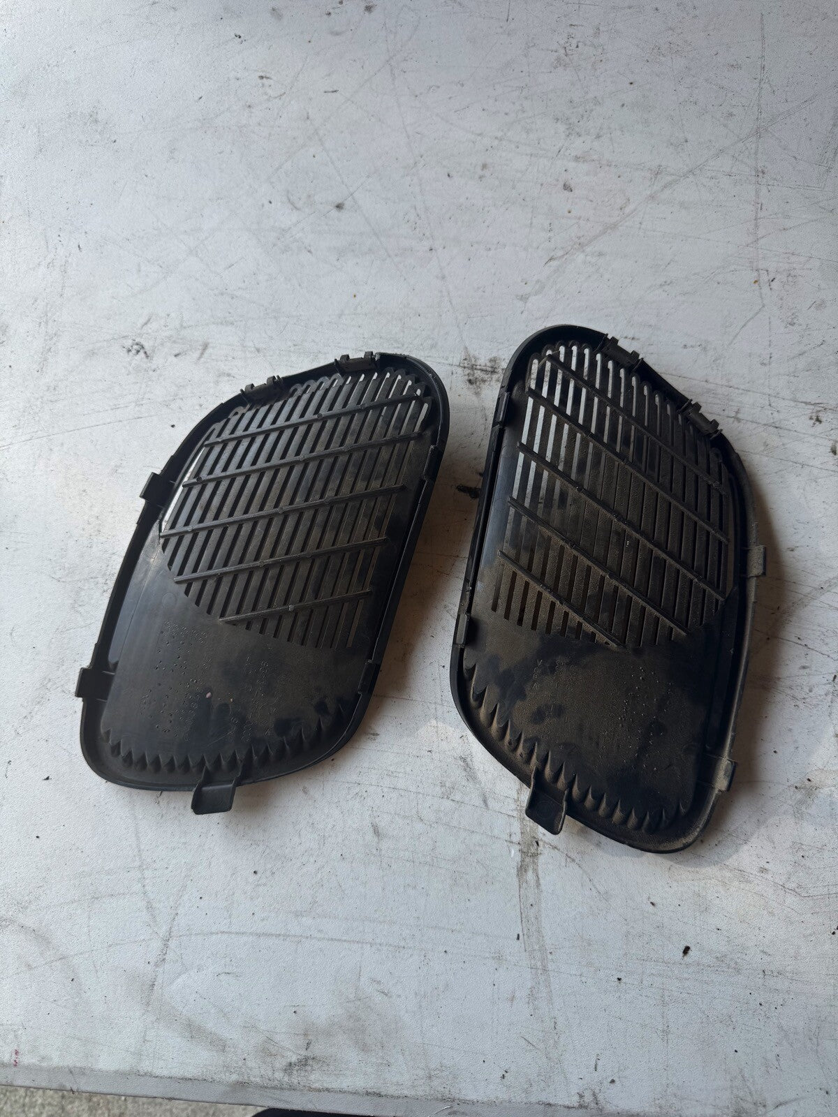 94-01 Acura Honda Integra DC2 Black Rear Speaker Covers Interior Set Pair