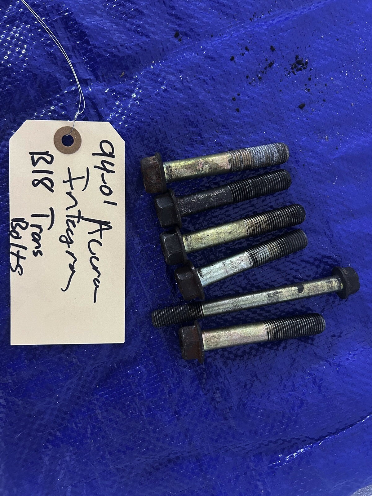 94-01 Acura Integra b18 Transmission bolts to engine. OEM