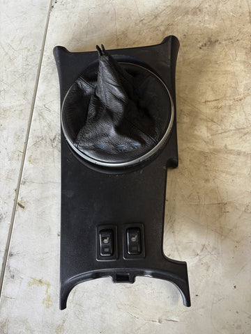 04-08 Mazda RX-8 Center Console Manual Shifter Trim With Heated Seat Switches 