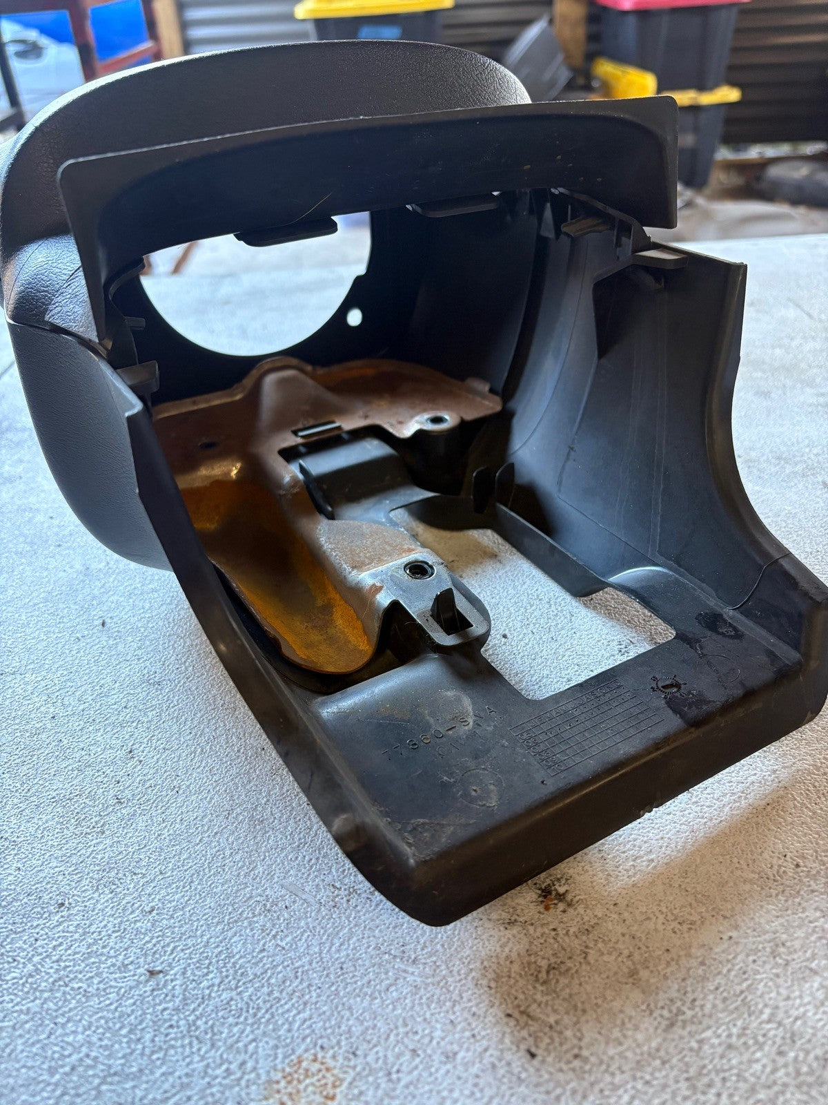 07-11 Honda Civic SI Ignition Column Cover