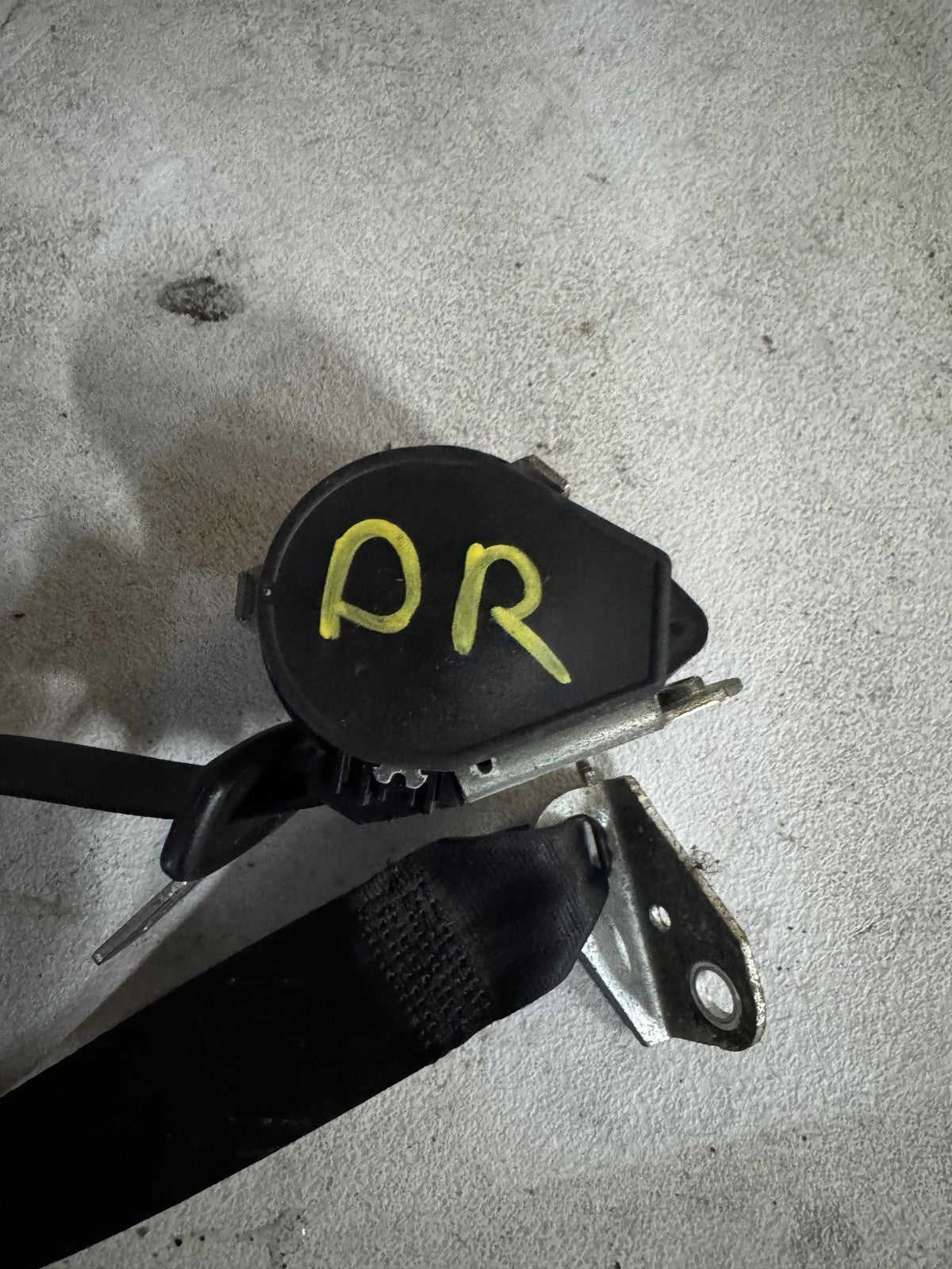 2008-2009 VW GTI Driver Rear Seat Belt