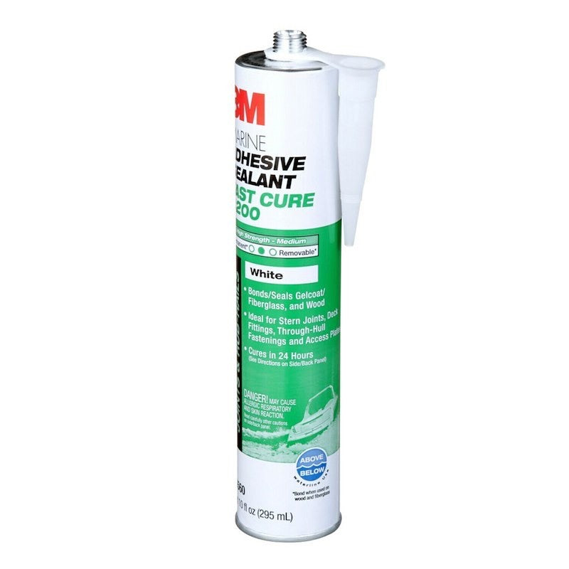 3M MARINE ADHESIVE SEALANT 4200 FAST CURE WHITE 