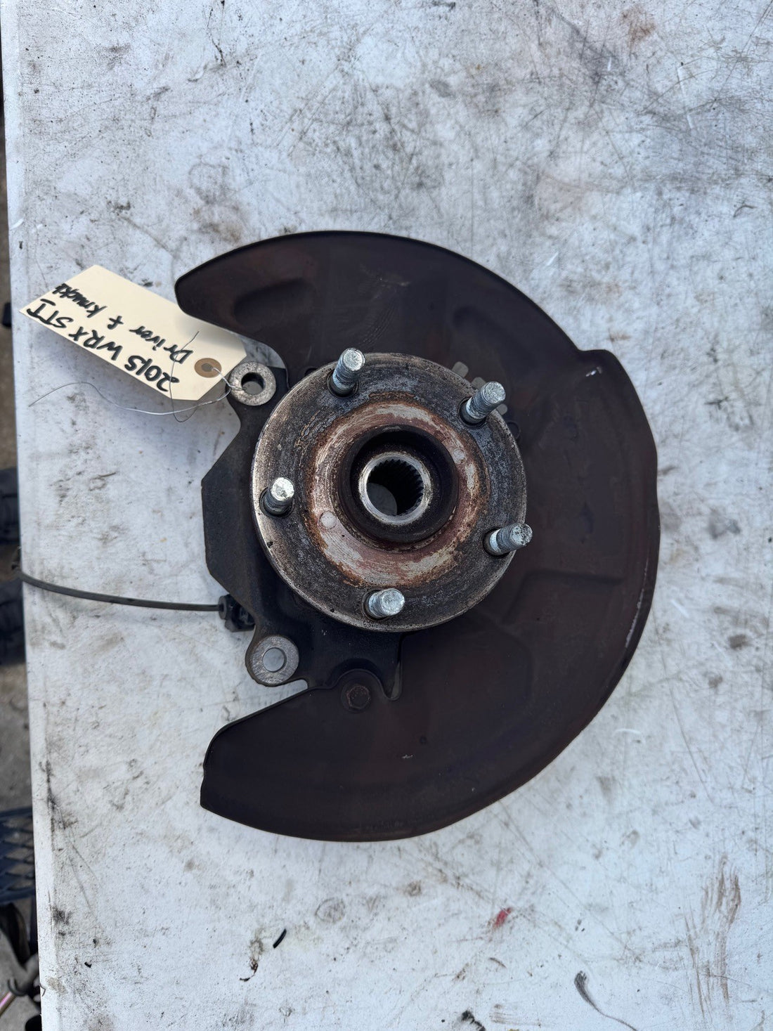 2015-2017 Subaru WRX STI Driver Front Knuckle