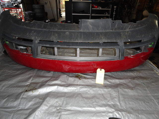 2002 Audi A4 Front Bumper Cover Red