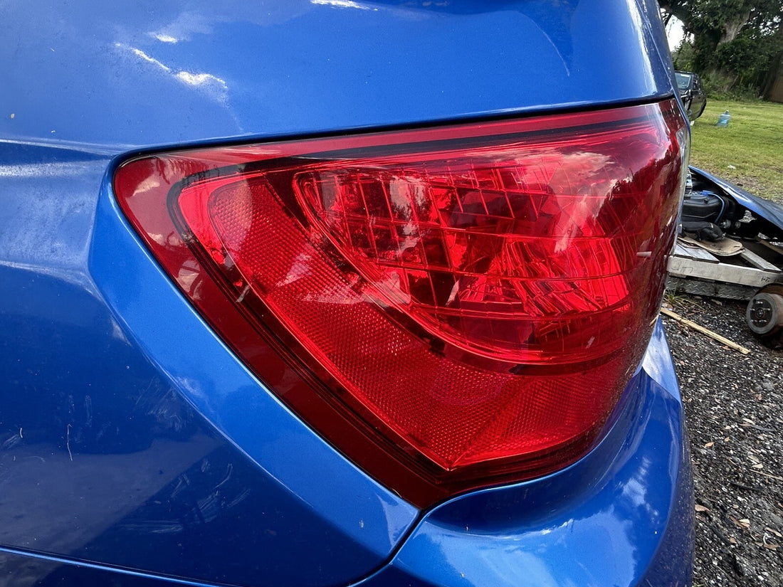 2012 Subaru WRX Driver Tail light L Sedan