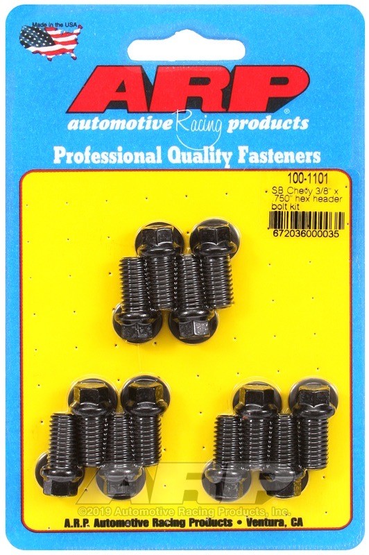 ARP 100-1101 SBC Header Bolts