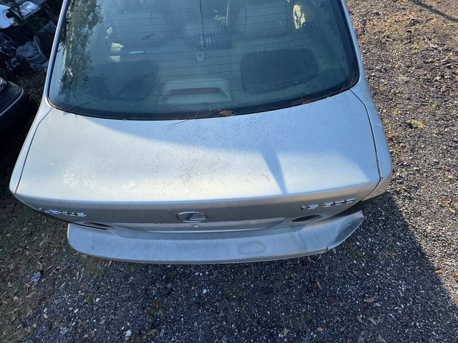 2002 Lexus IS300 Trunk Lid Silver