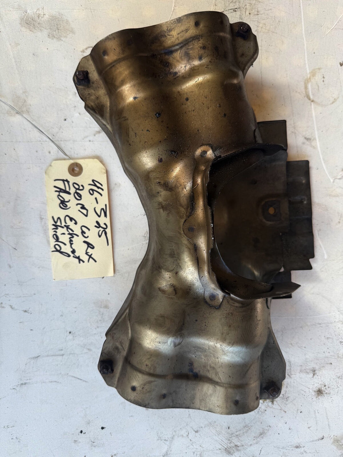 2015-2017 Subaru WRX FA20 exhaust heat shield 