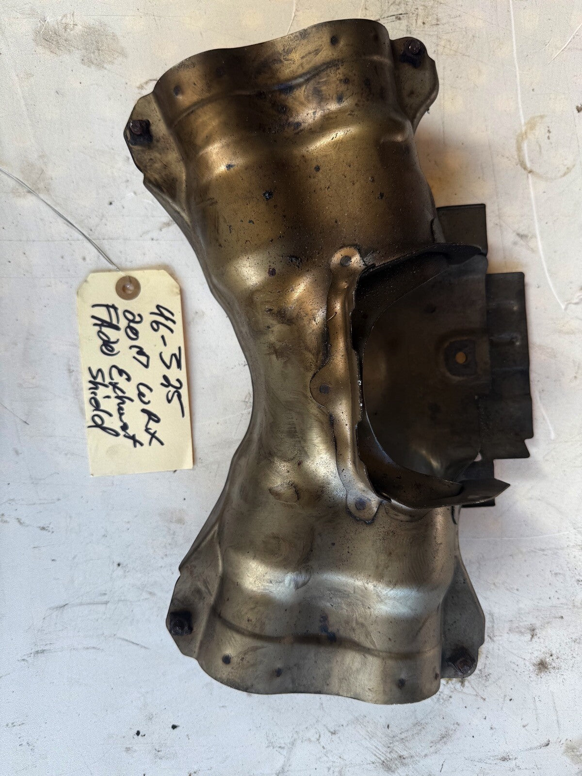 2015-2017 Subaru WRX FA20 exhaust heat shield 