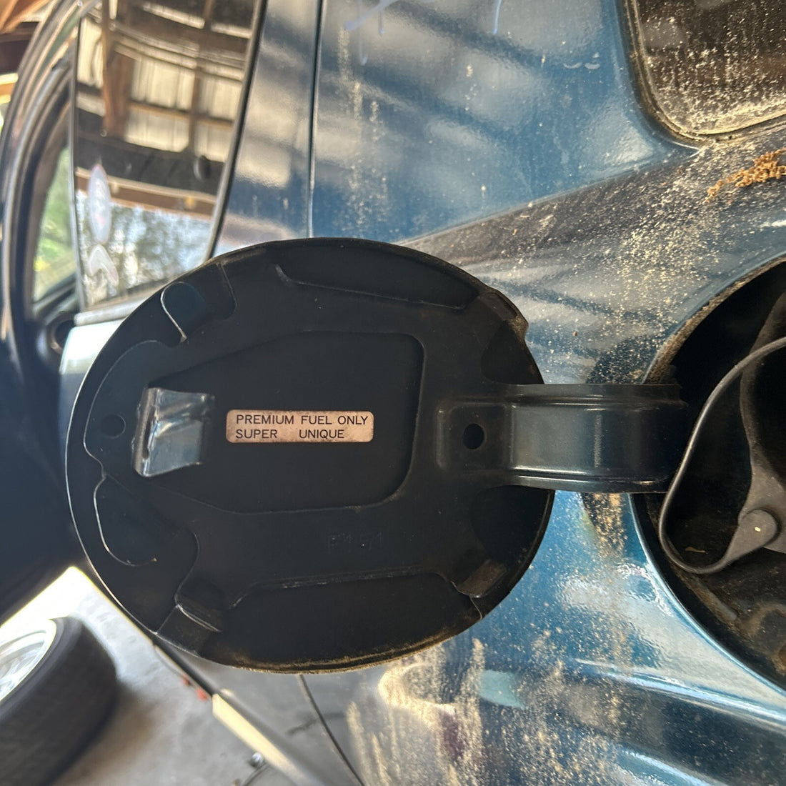 2004 2007 MAZDA RX-8 1.3L REAR FUEL GAS FILLER DOOR LID GAS GASOLINE PETROL OEM+