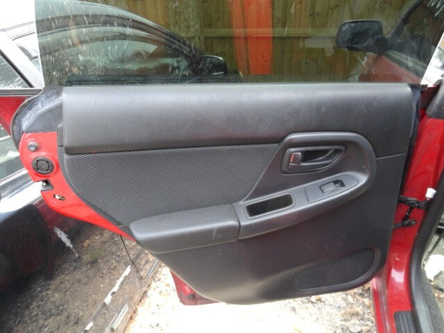 OEM 2002-2004 Subaru Impreza WRX Wagon Door Card Panel Interior Driver Rear