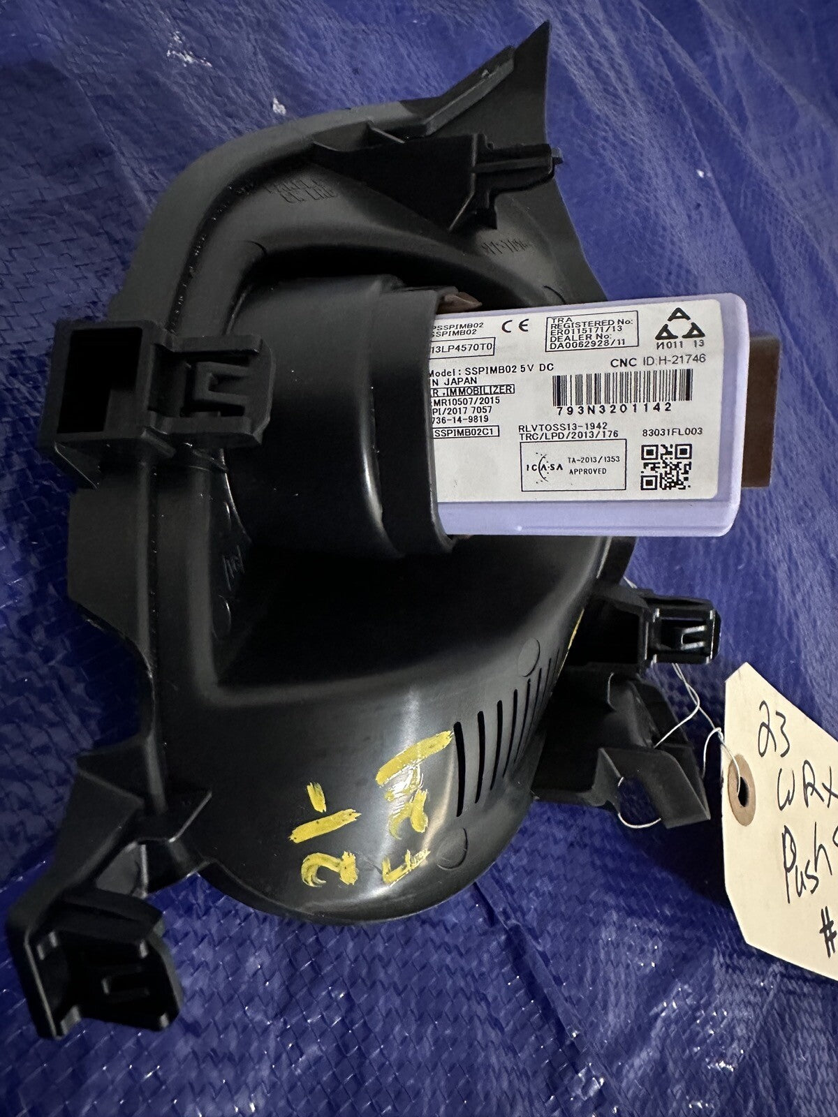 2023 Subaru Wrx dash Keyless Ignition Push Button Start stop switch OEM