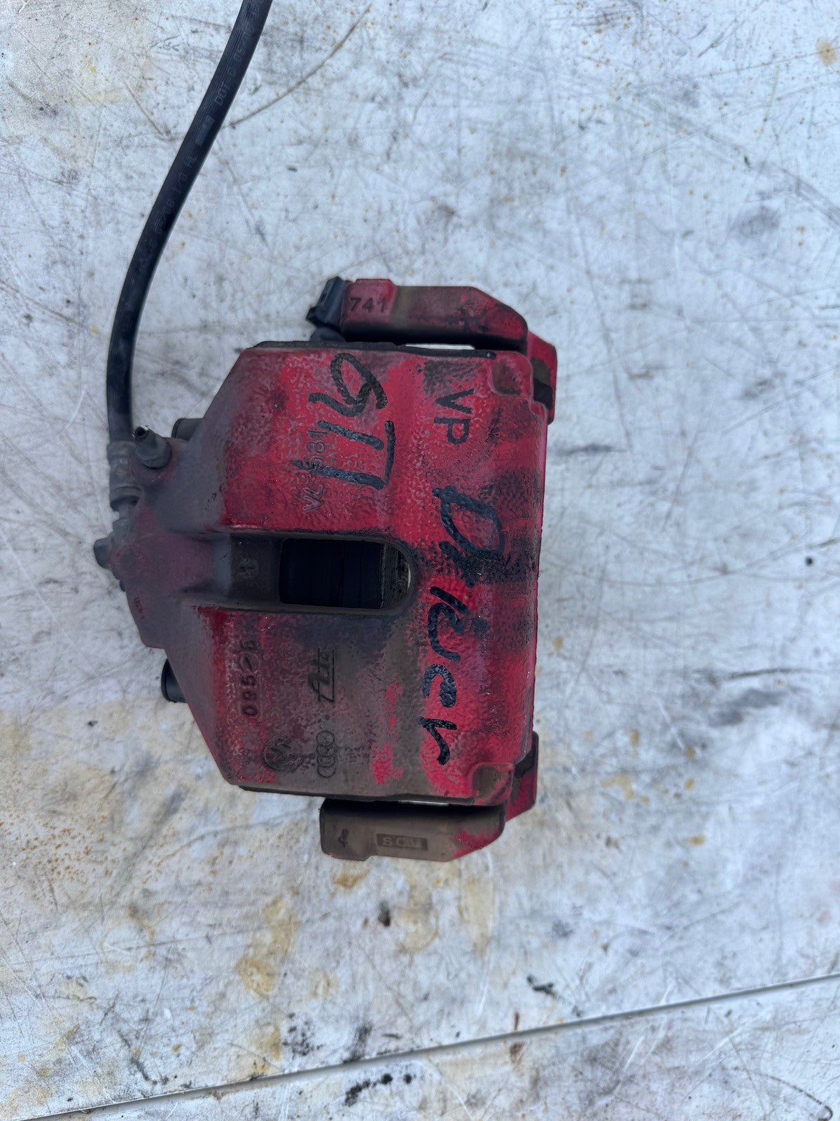 2009 VW GTI Front Driver Caliper