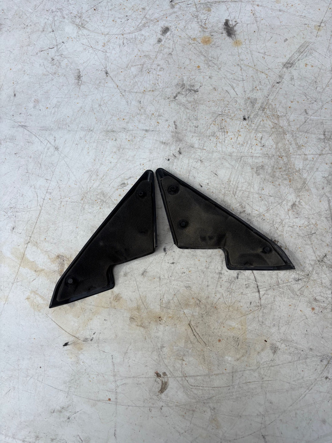 2002-2007 Subaru Impreza WRX Interior Mirror Bolt Cover Trim Black  