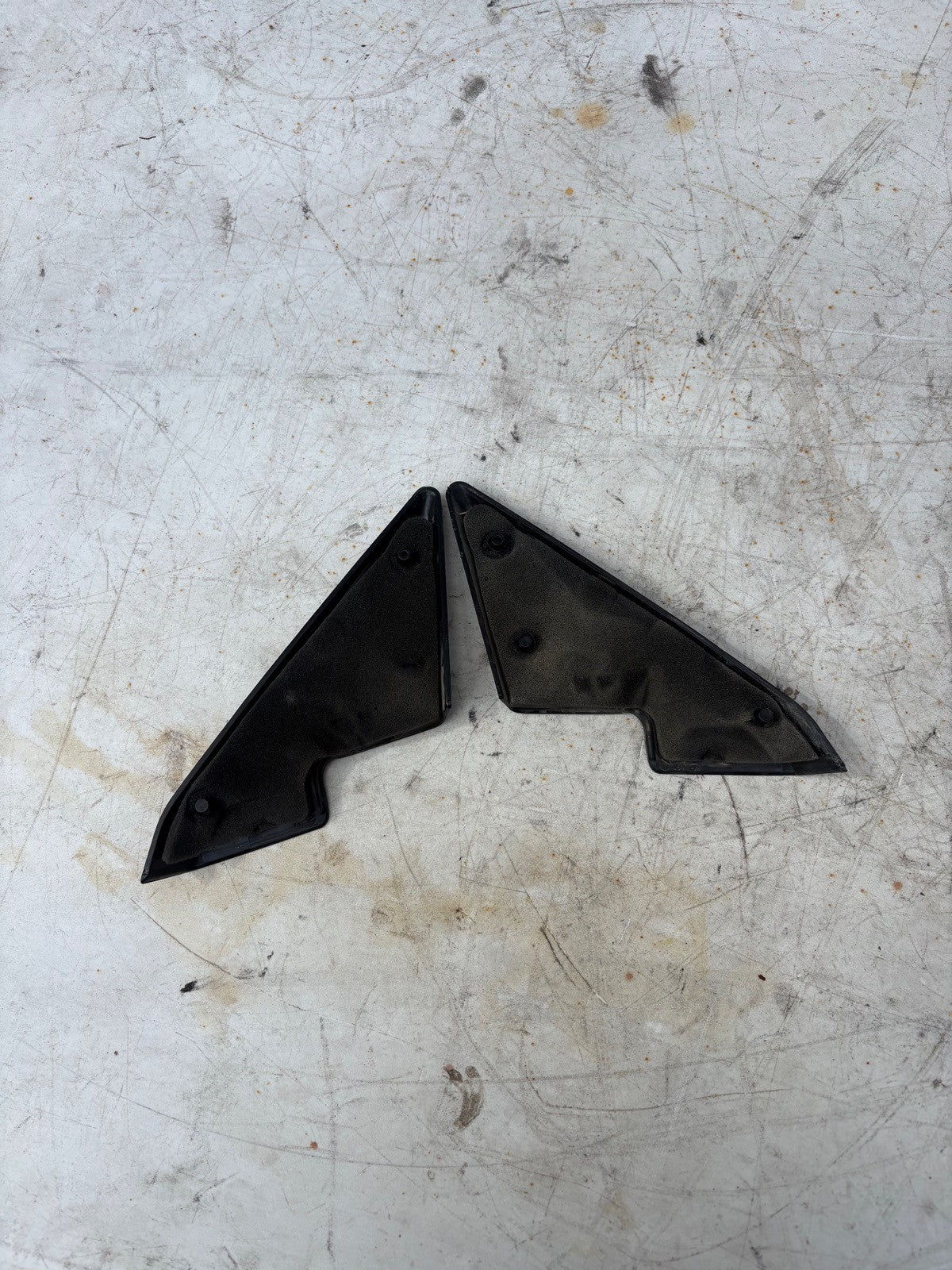2002-2007 Subaru Impreza WRX Interior Mirror Bolt Cover Trim Black  