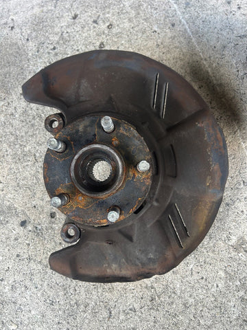 09-14 Subaru WRX Front Pass Knuckle Hub Assembly 