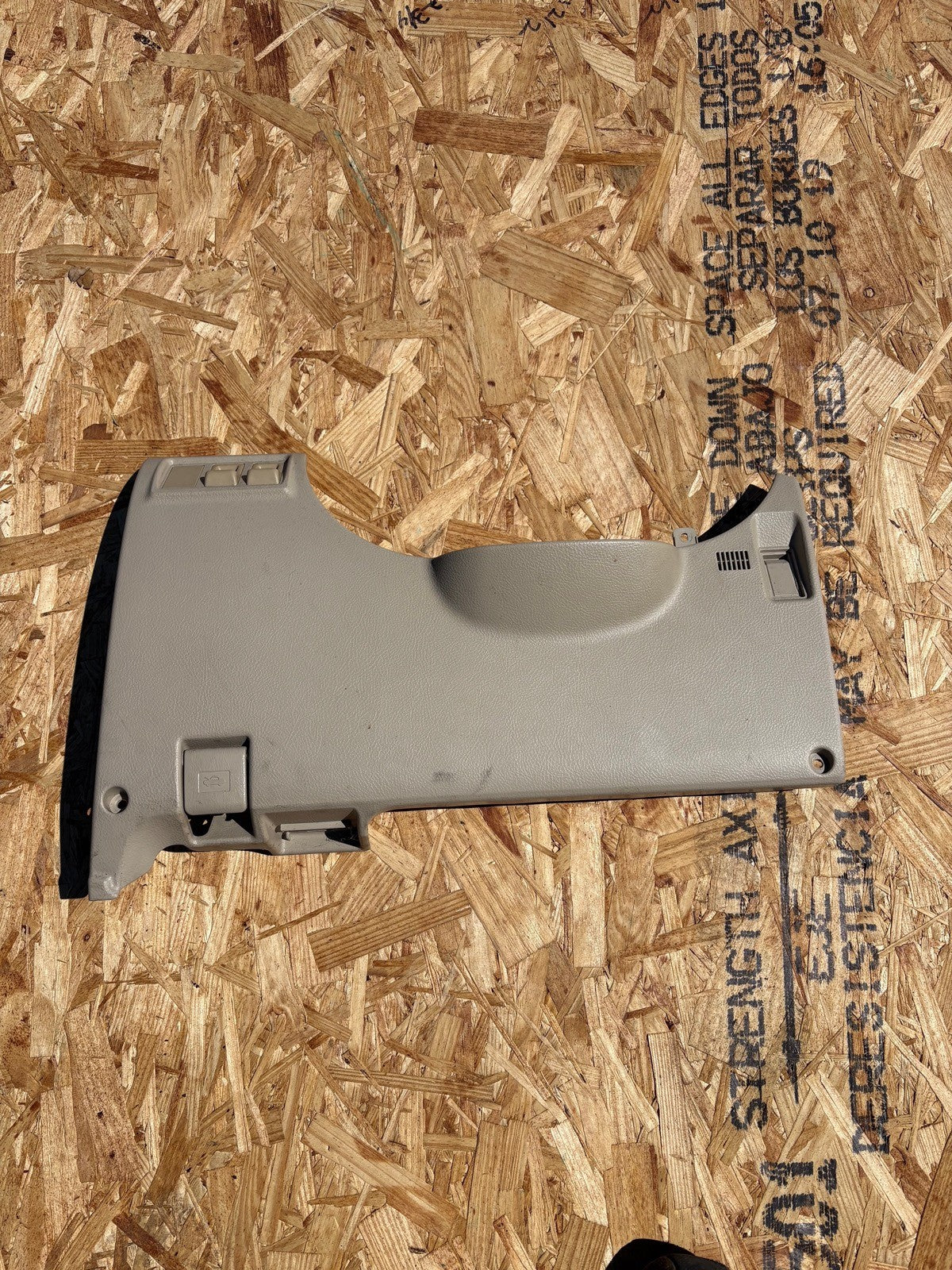 2001-2005n Lexus IS300 OEM Lower Dash Panel Knee Cover Tan 