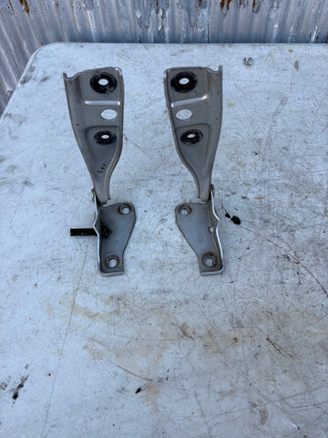 2000-2003 Honda S2000 AP1 Hood Hinges Silver Pair Set Left And Right 