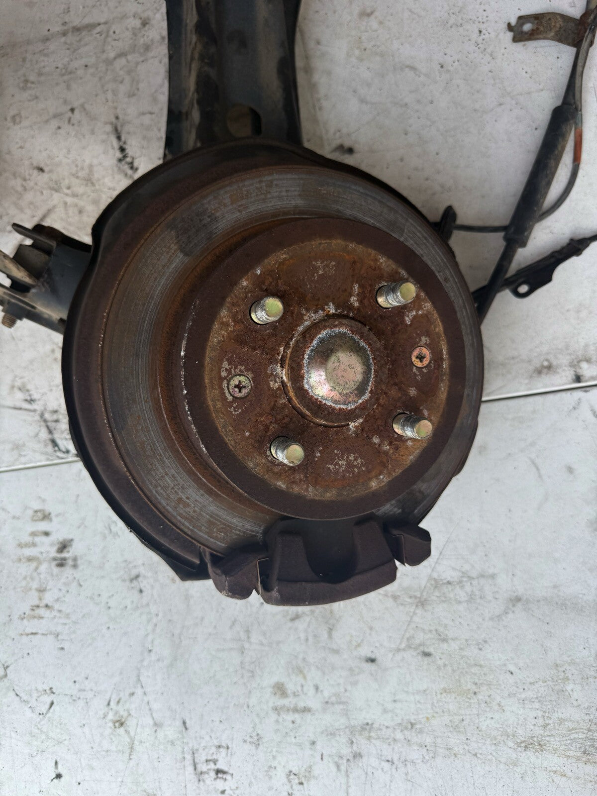 1999-2000 Acura Integra rear knuckle disc brake assembly conversion OEM ABS