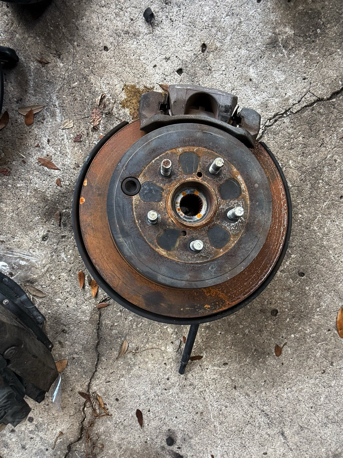 2017 Subaru BRZ Driver Rear Knuckle Hub Assembly Only no caliper