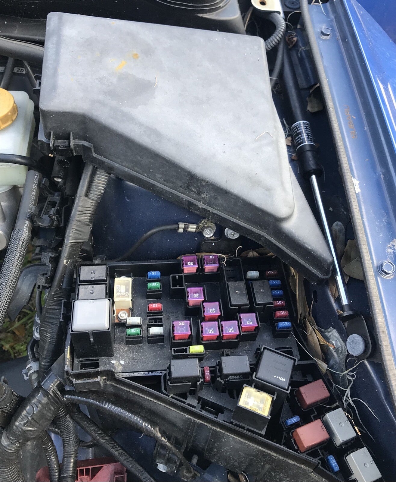 2012 Subaru Impreza WRX AWD Engine Bay Fuse Box