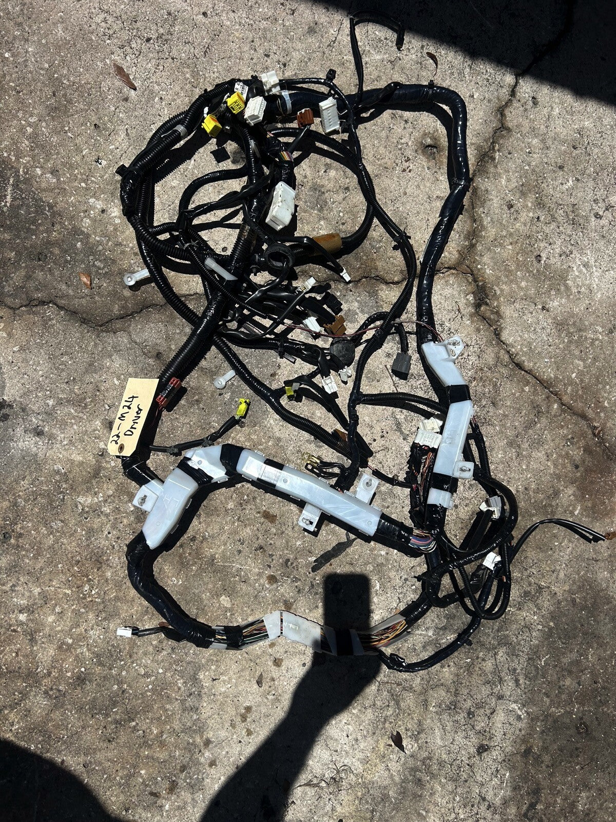 2008 Nissan 350z Driver Left Side interior Chassis Harness 