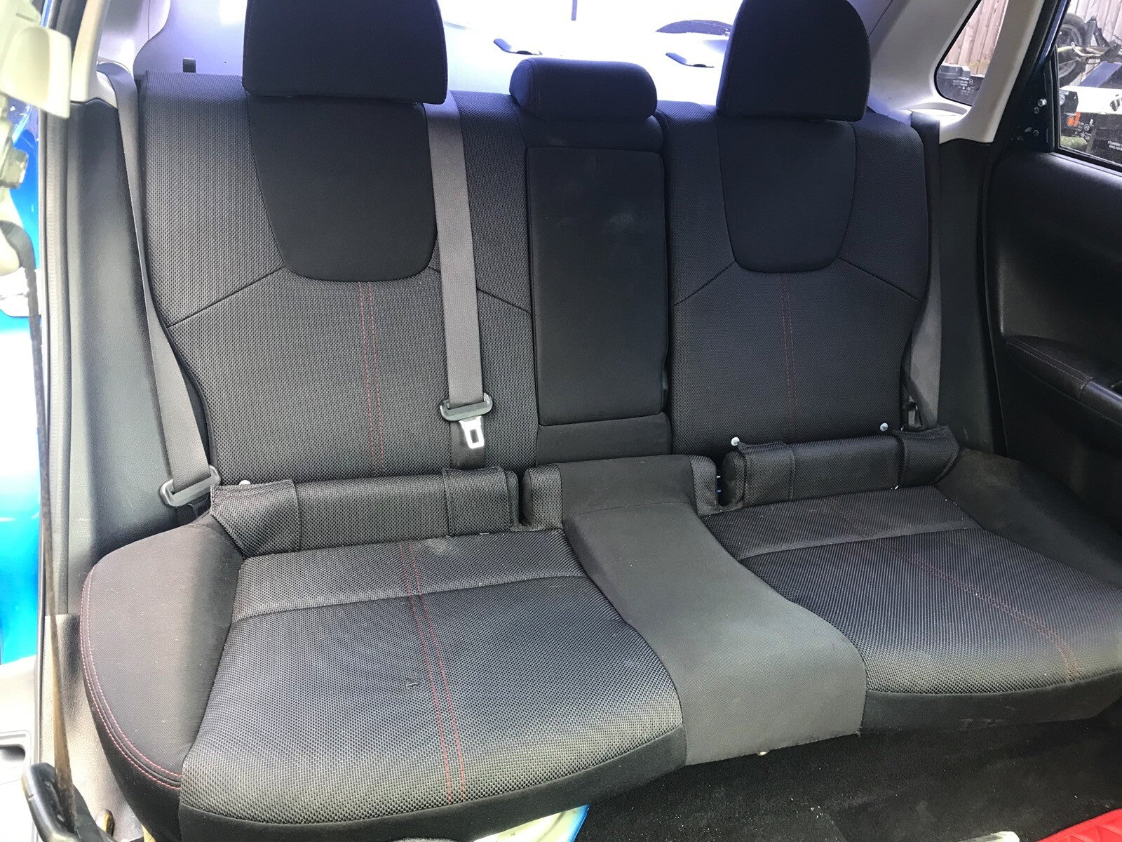 2012 Subaru Impreza WRX AWD Rear Seats 