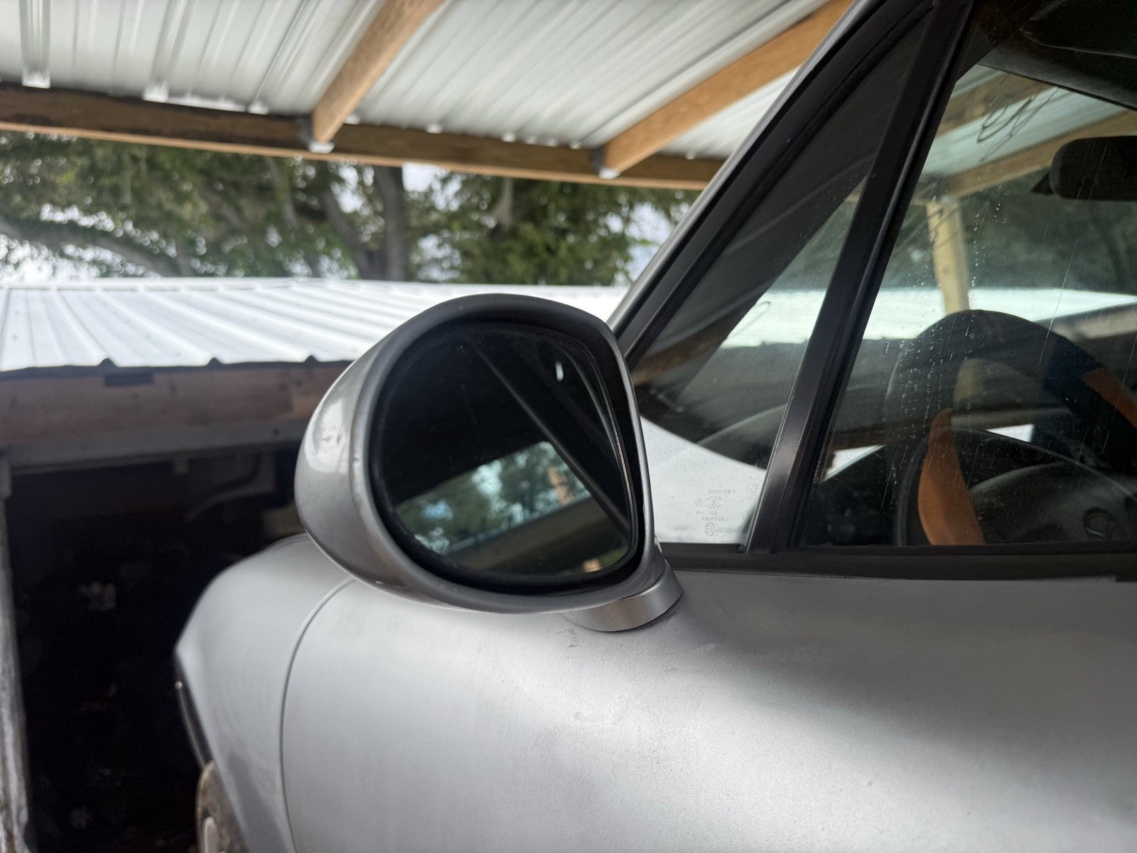 1999 Mazda Driver Mirror SILVER
