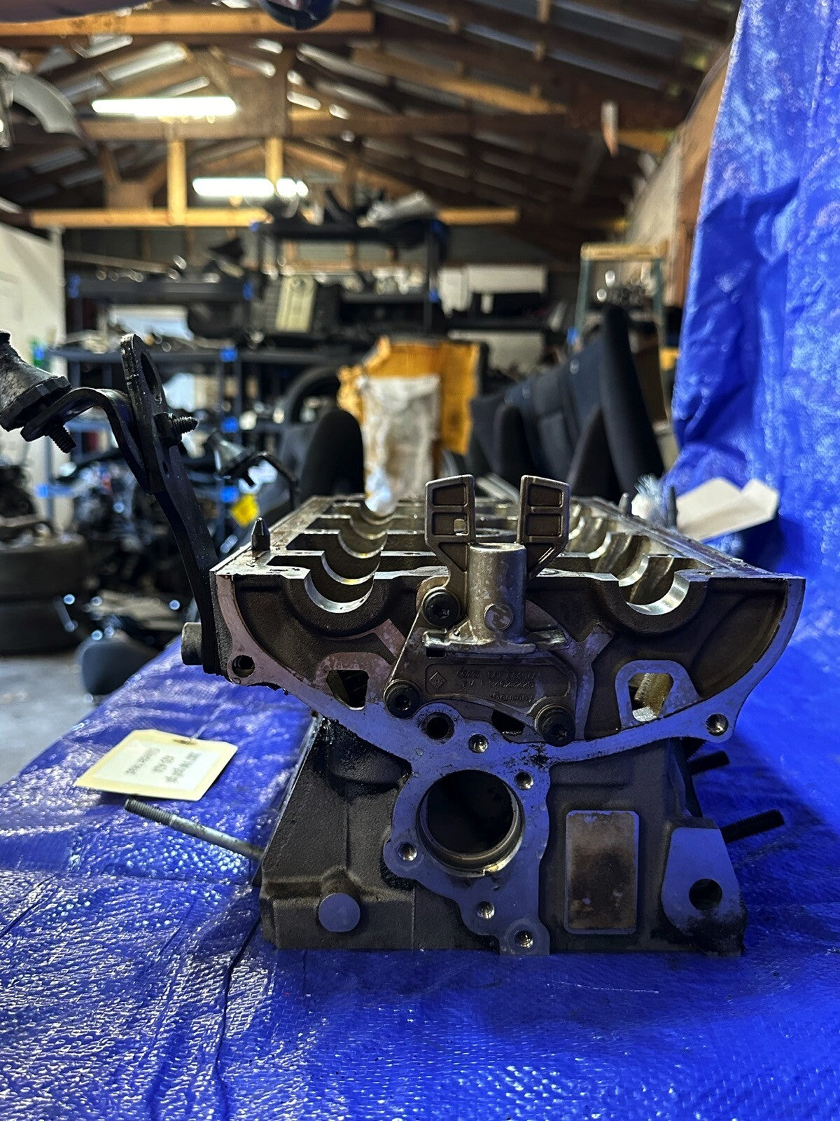 2007 VOLKSWAGEN GTI GOLF Cylinder Head 2.0L VIN V 5th Digit Turbo OEM needs valv