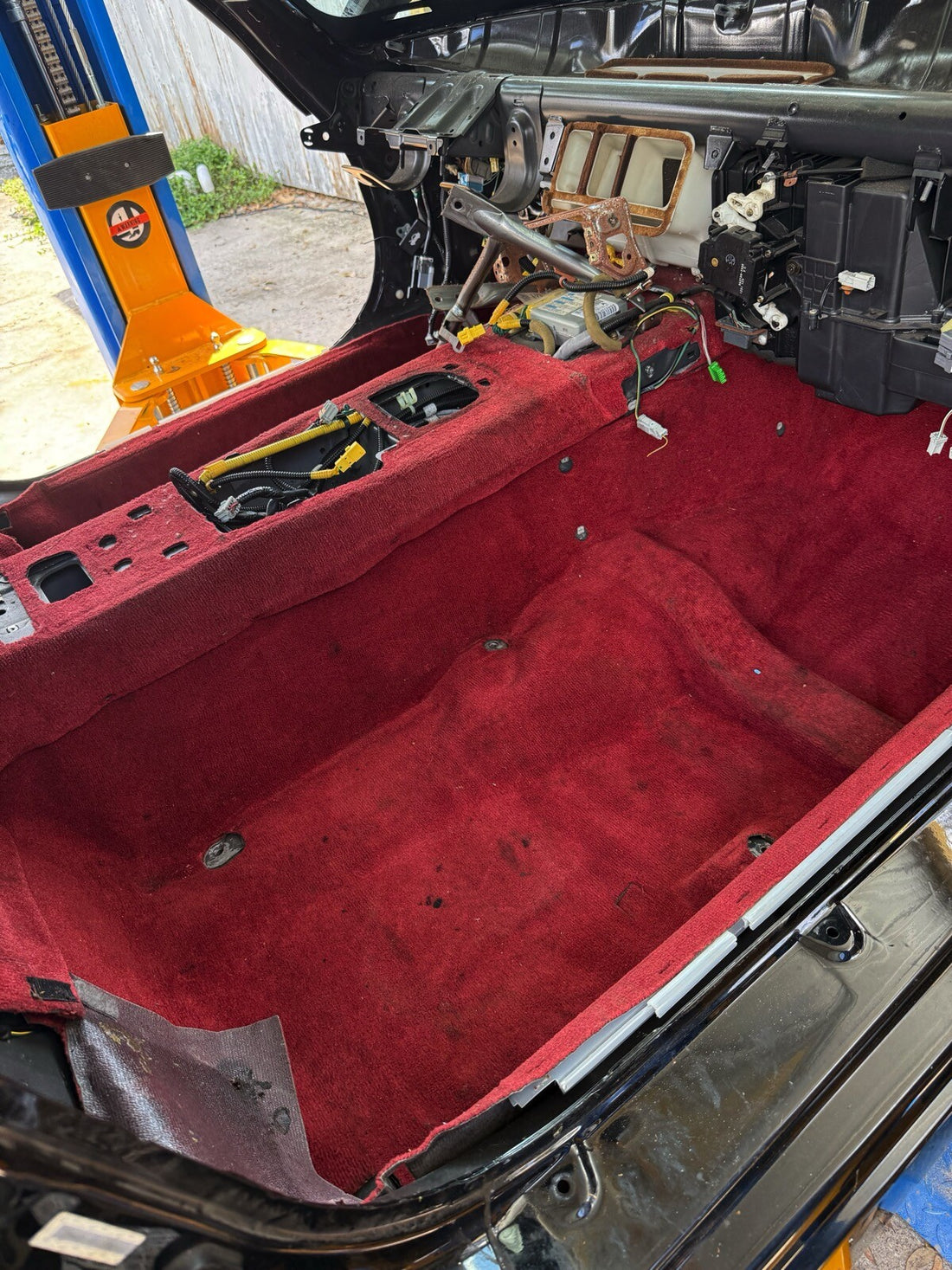 2001 Honda S2000 Carpet RED