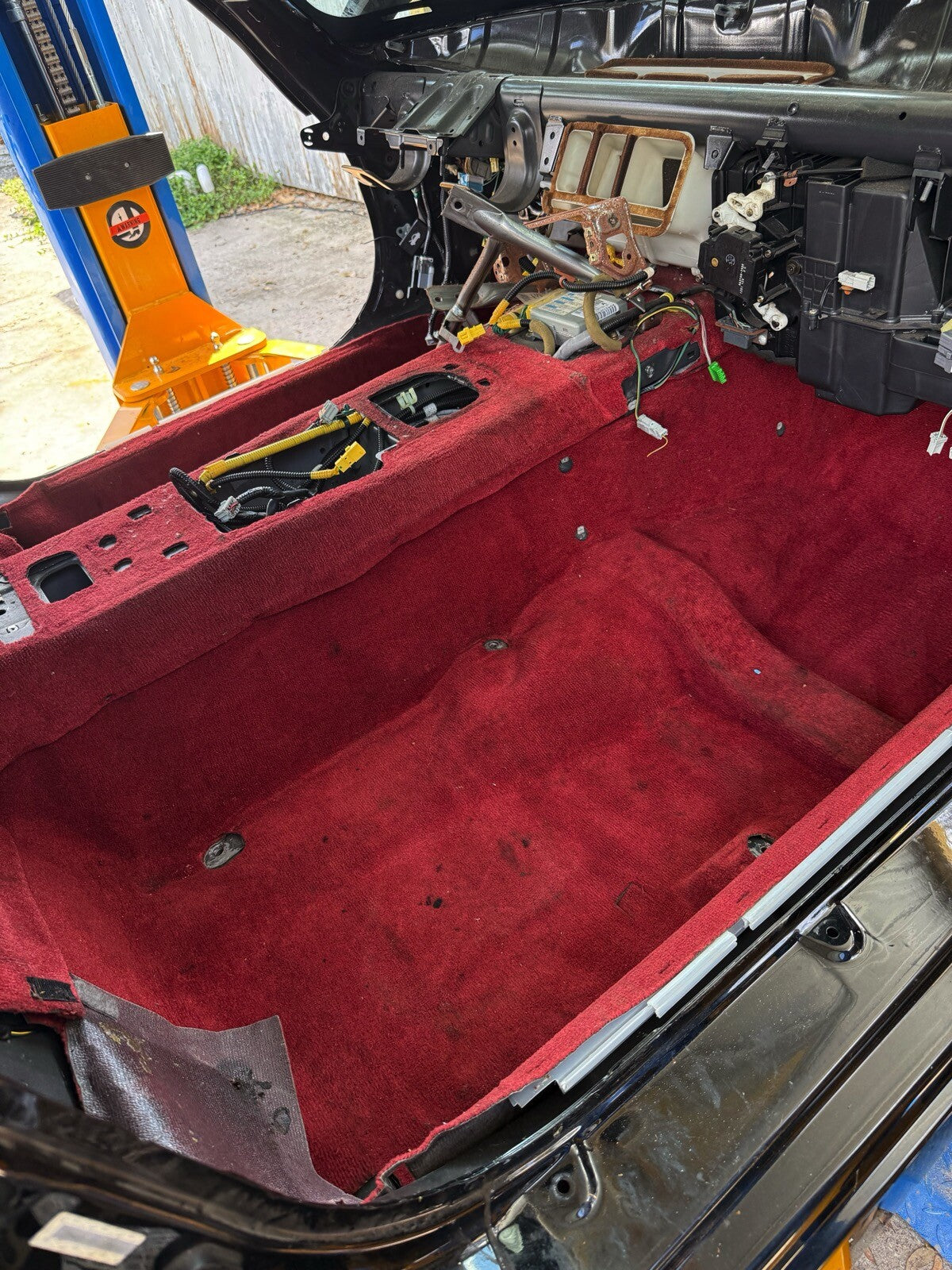 2001 Honda S2000 Carpet RED