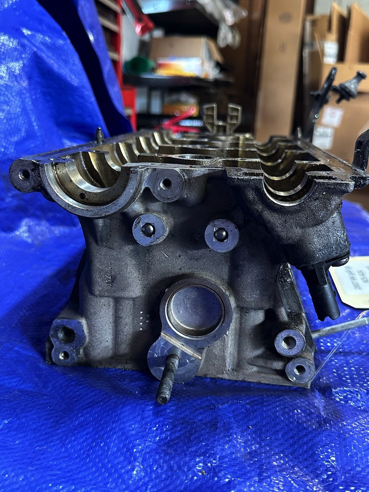 2007 VOLKSWAGEN GTI GOLF Cylinder Head 2.0L VIN V 5th Digit Turbo OEM needs valv