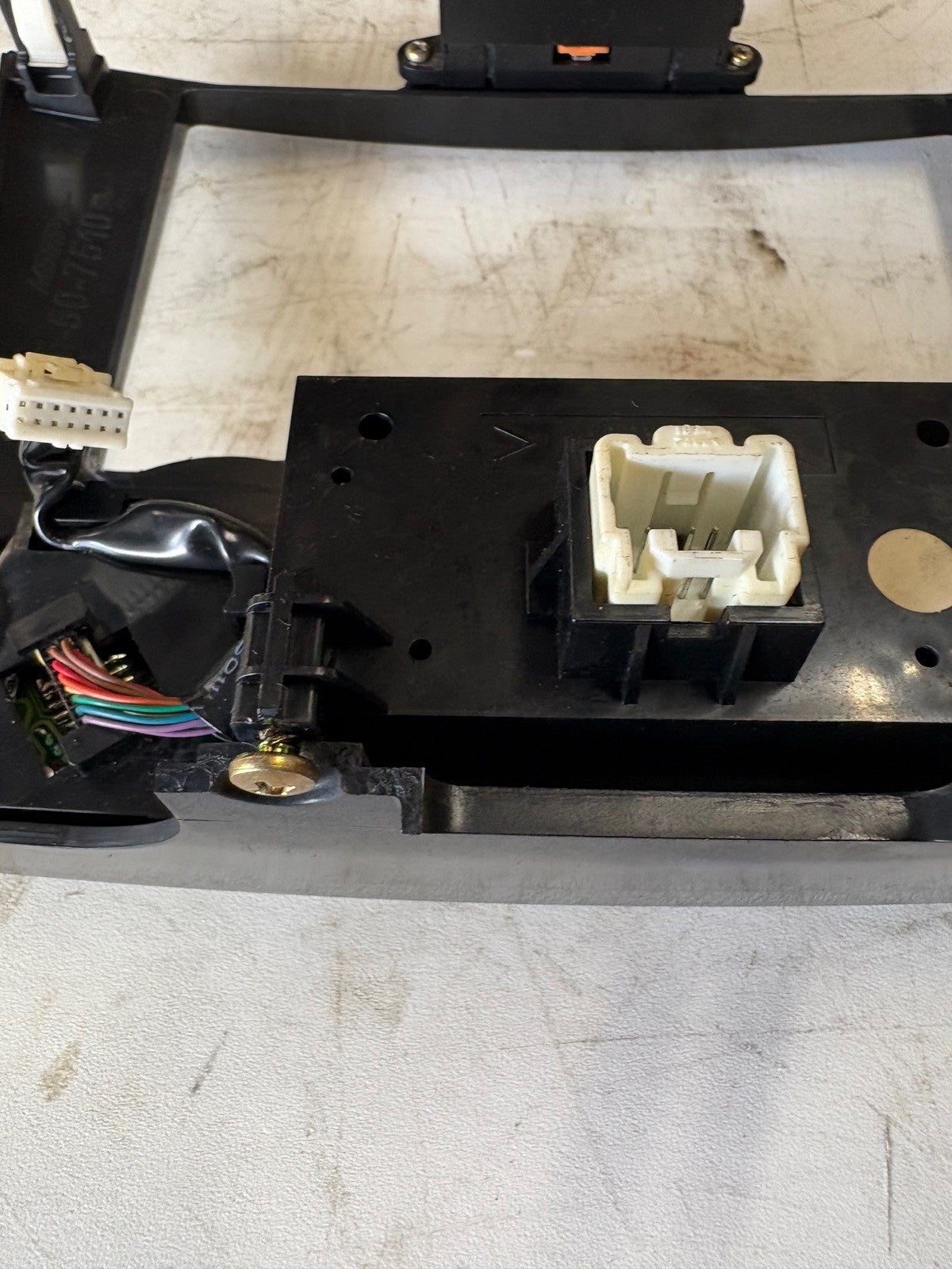04-08 Mazda RX-8 Radio Bezel W/ Ac Control And Emergency Signal
