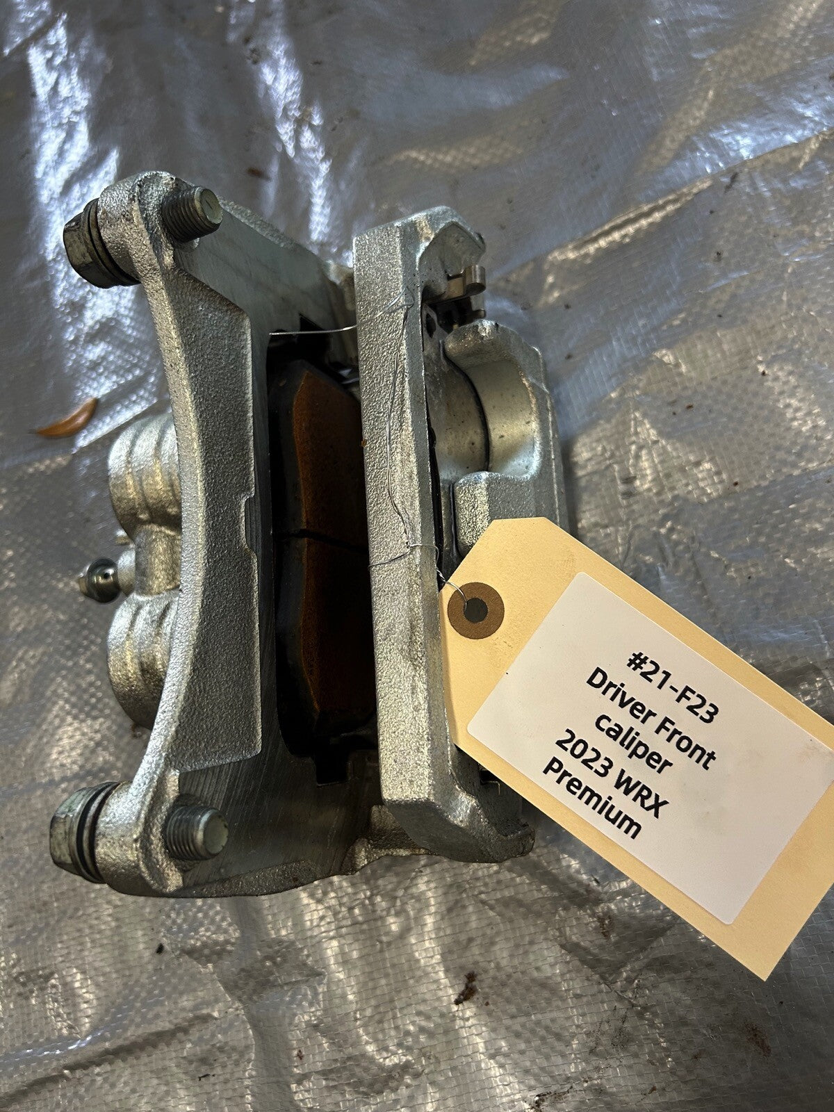 22-23 Subaru WRX Premium Front right Driver Caliper 