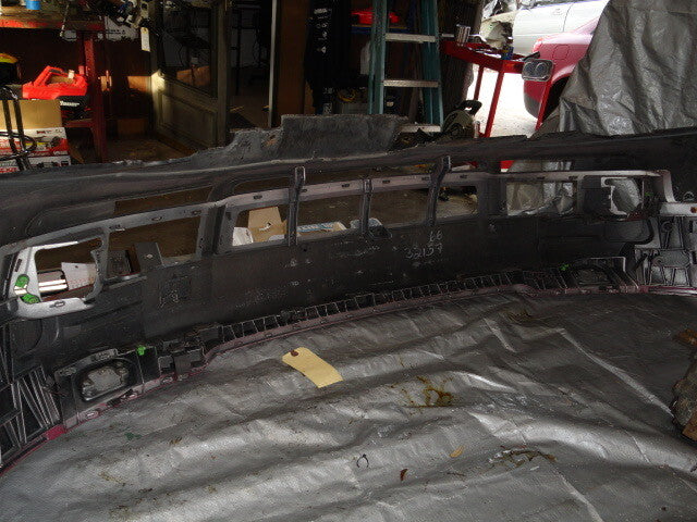 2002 Audi A4 Front Bumper Cover Red
