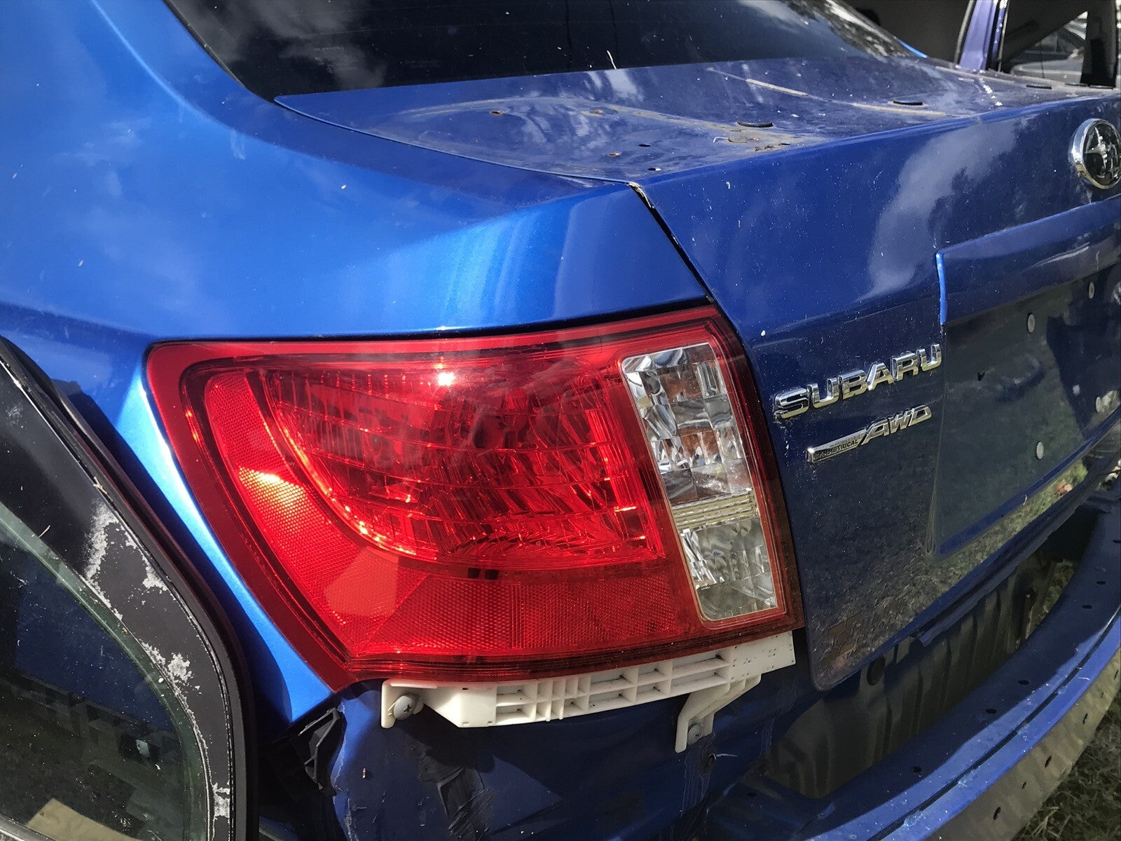 2012 Subaru Impreza WRX AWD Driver's Side Tail Light 