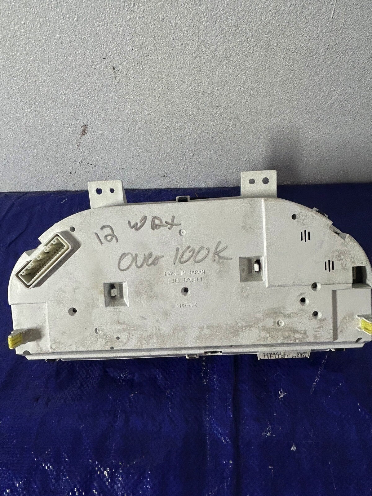 2012 Subaru WRX Speedometer Cluster manual 100K