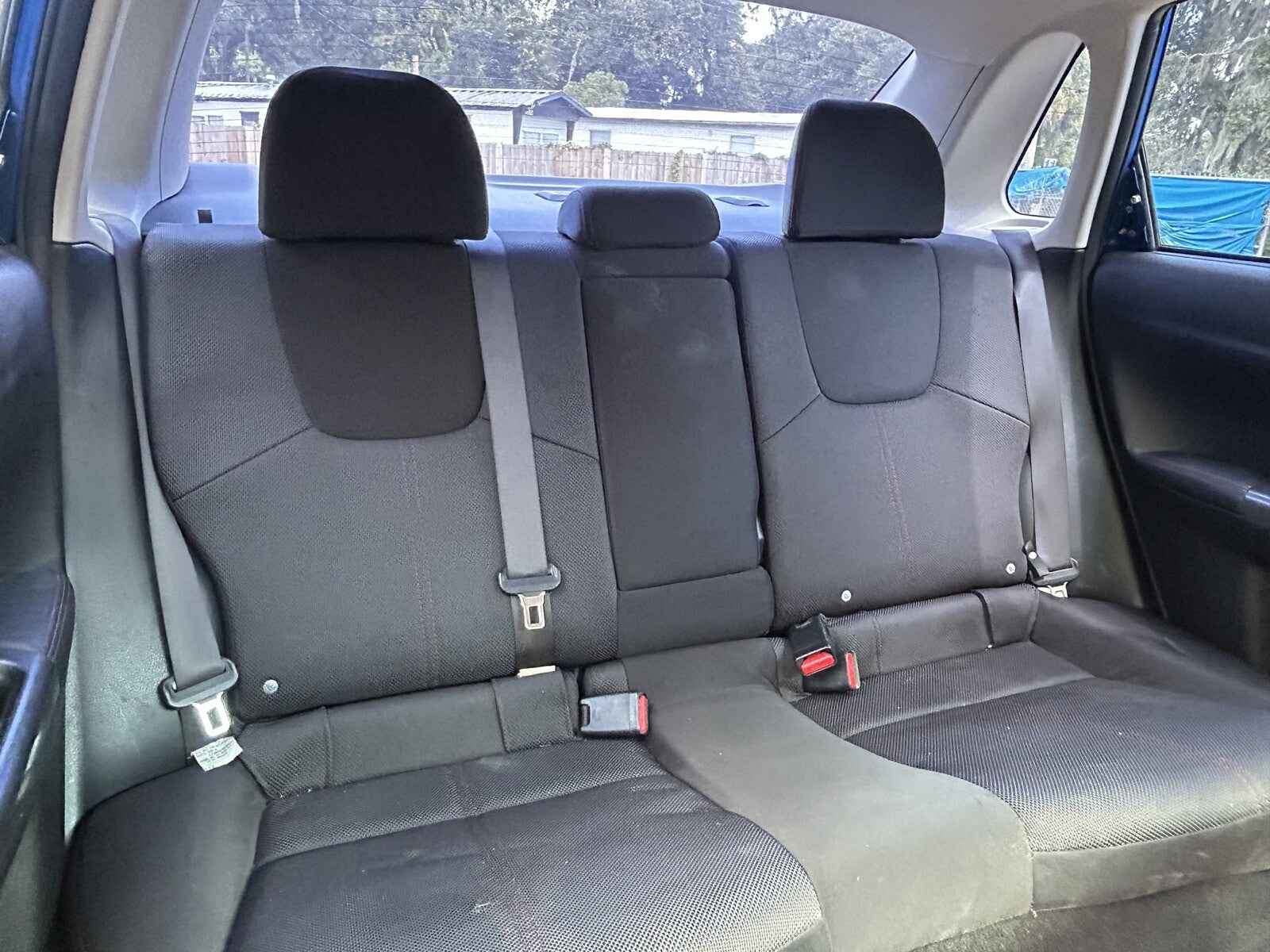2012 Subaru WRX Rear seat top and bottom Sedan/Cloth 