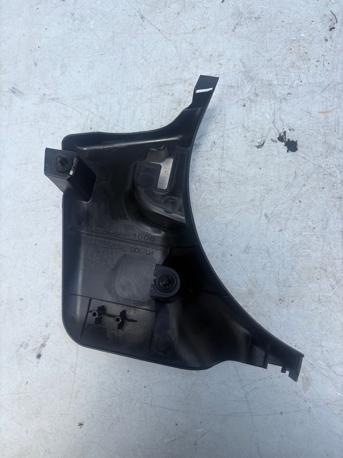 2002-2006 Acura RSX Driver Side Lower Kicker Panel Left Side Black Trim OEM 