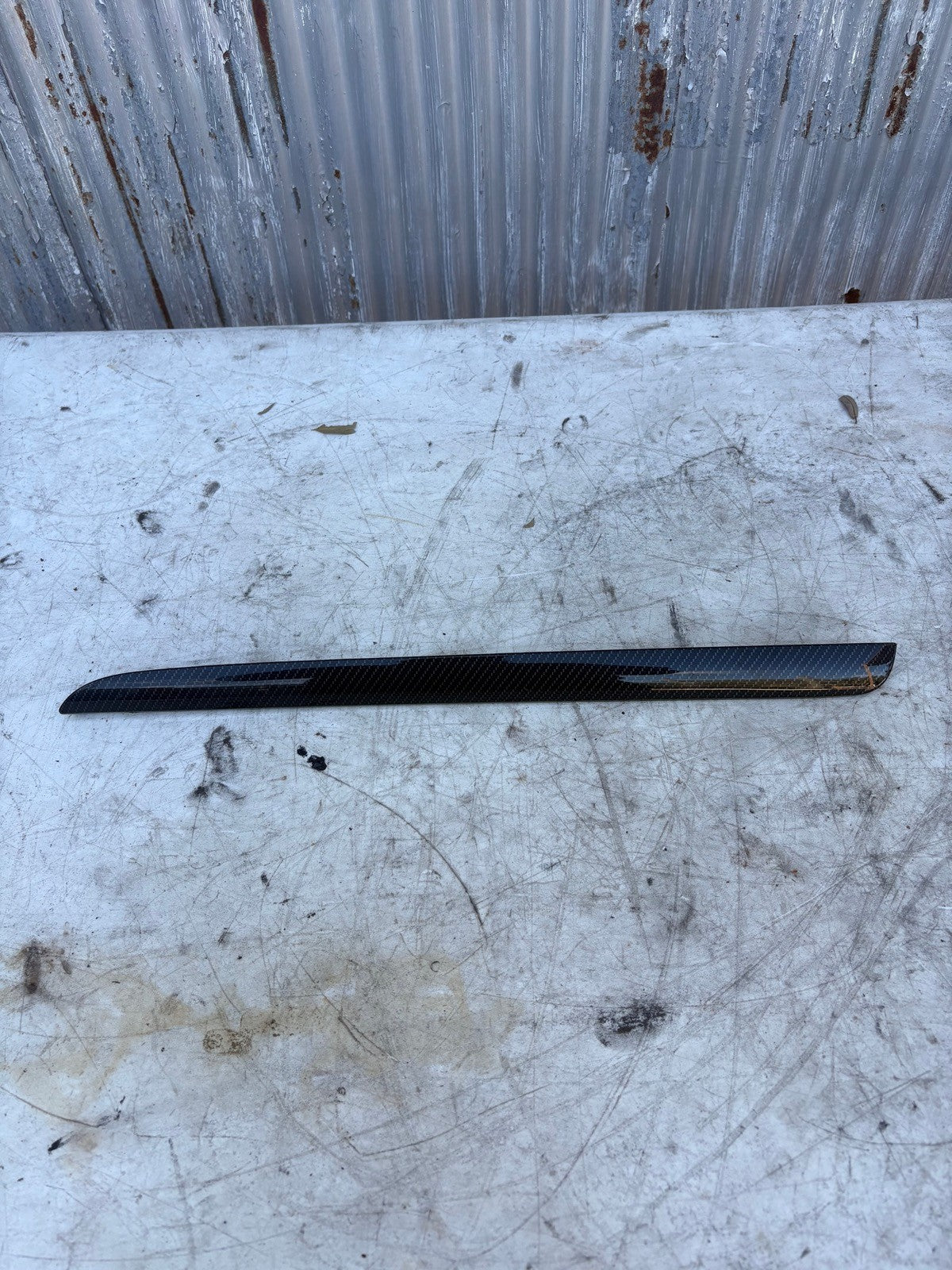 2015-2025 Subaru WRX STI Carbon Fiber Dash Trim Cover Passenger Side Panel 